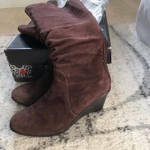 Blondo waterproof wedge boot